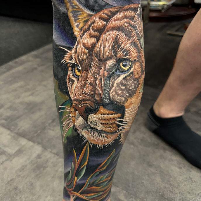 Tatouage tigre Québec