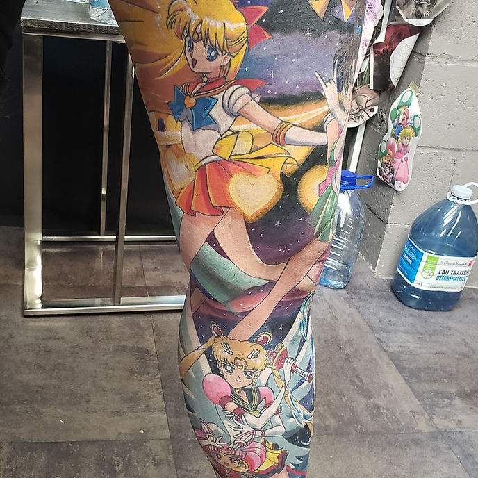 Tatouage animé Québec