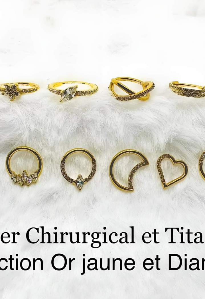 Bijoux acier chirurgical Québec