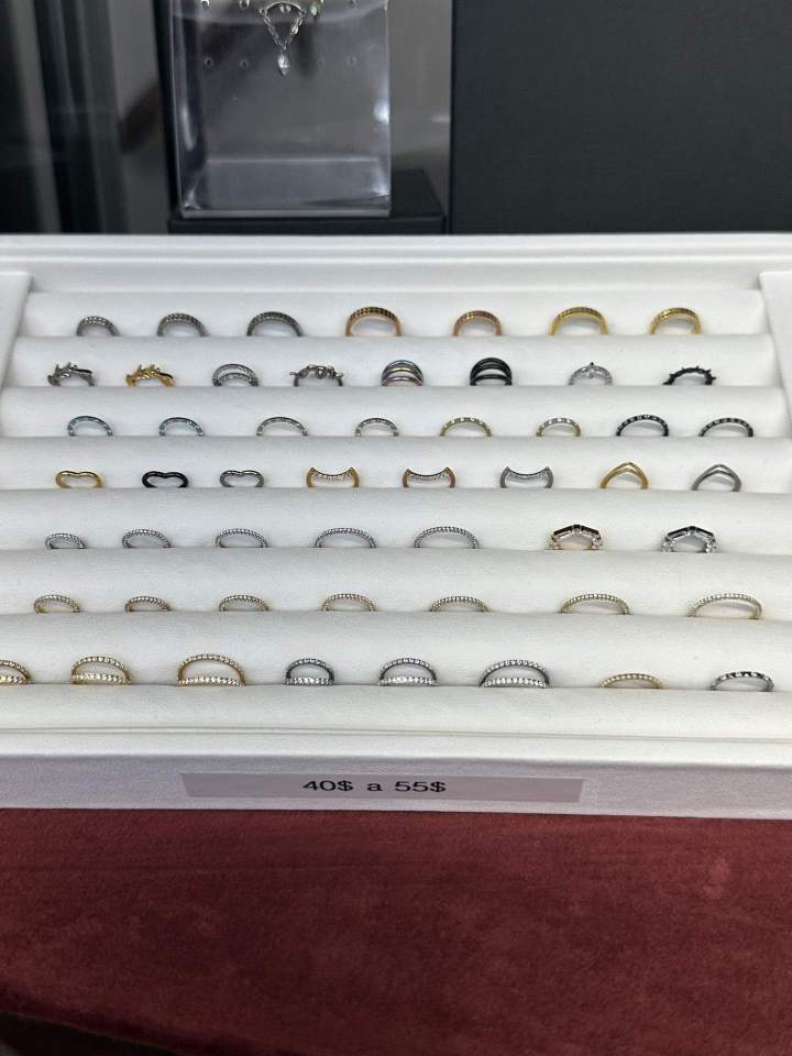 Gamme bijoux piercing Québec