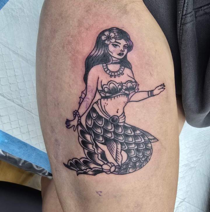 Tatouage sirène Québec