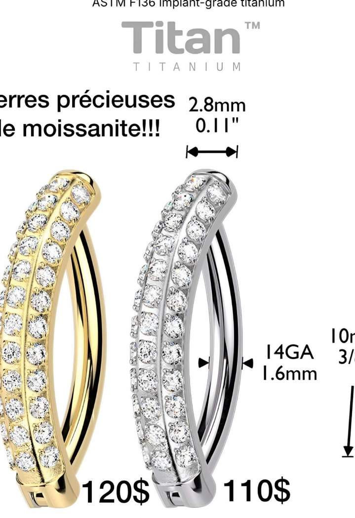 Bijoux piercing Québec