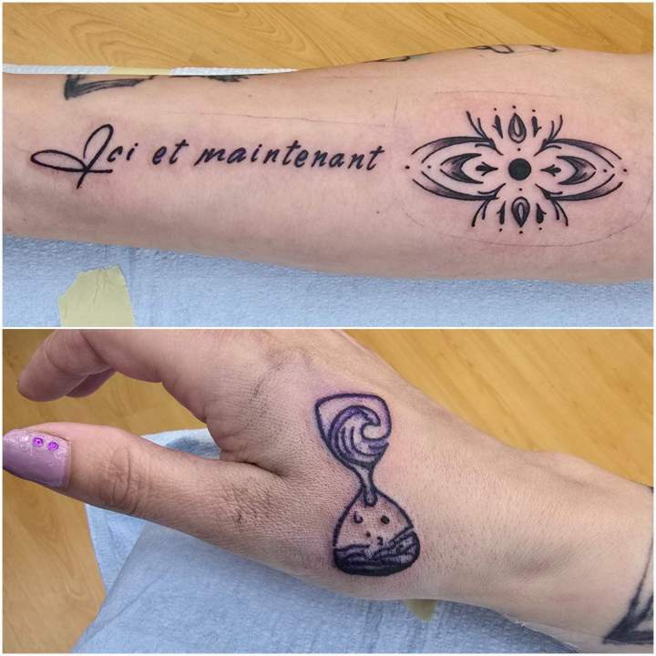 Tatouage féminin Québec