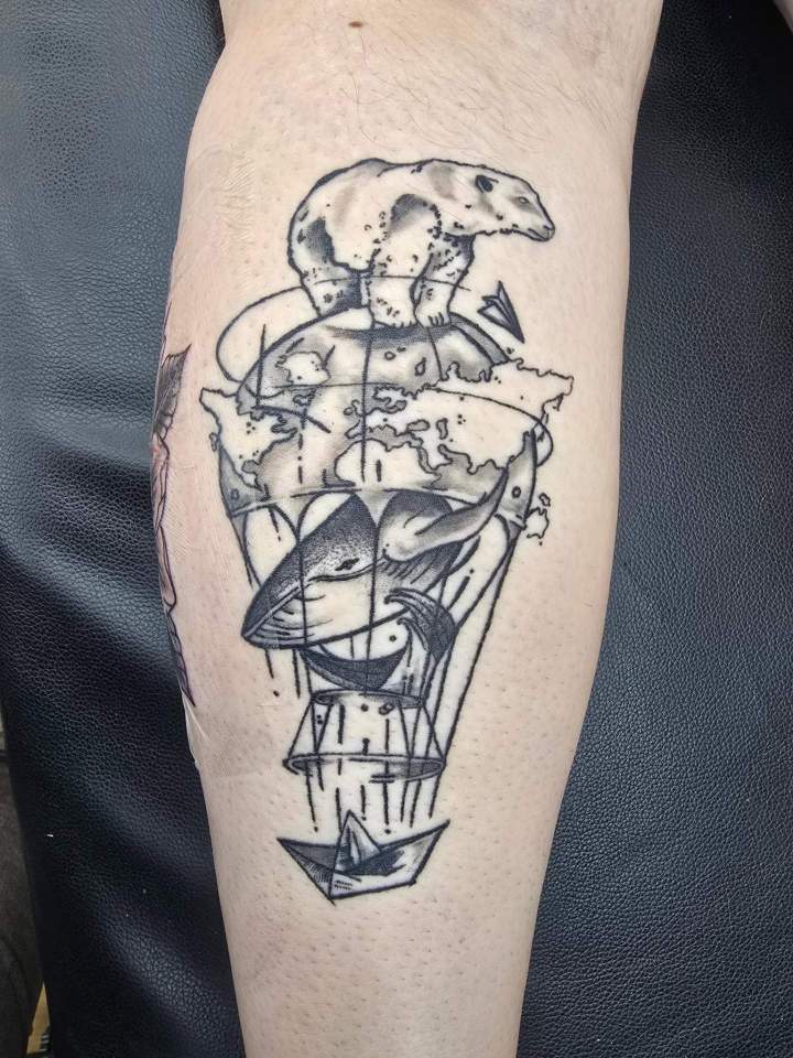 Tatouage ours Québec