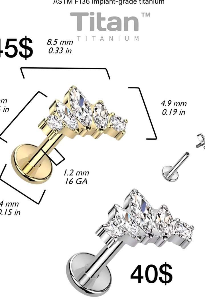 Bijoux en titane Québec