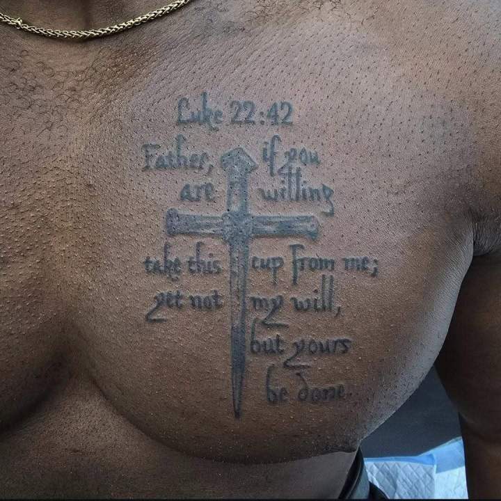 Tatouage message Québec