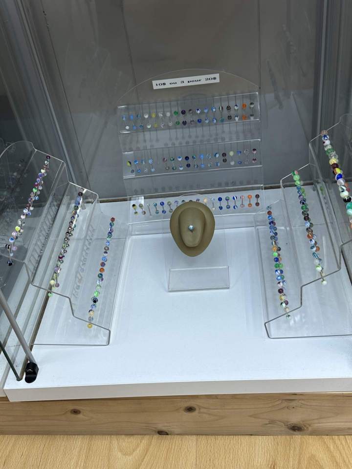 Bijoux piercing Québec