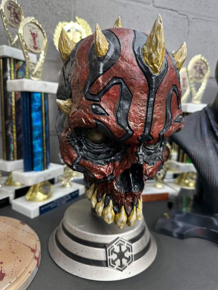 Crane starwars Darth Maul Impression 3d figurine bustier Québec City