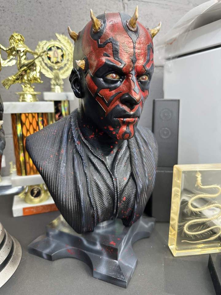 Starwars Darth Maul Impression 3d figurine bustier Québec City
